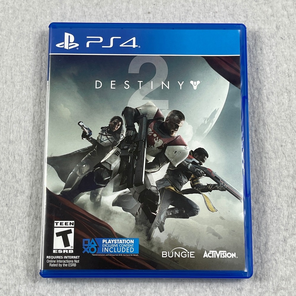 Activision Destiny 2 PlayStation 4 PS4 Blue Sci-Fi Action Shooter Video Game